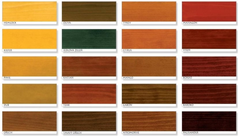 Lazurit Forte vzorník